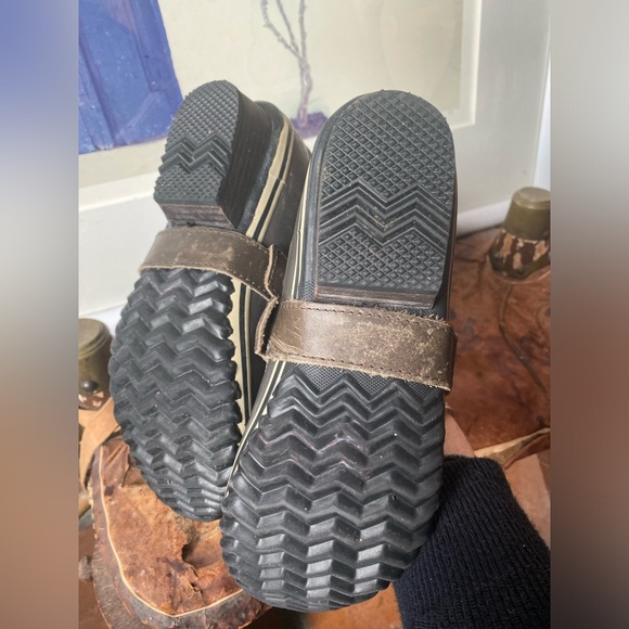 SOREL Carly Conquest I leather duck  boots waterproof size 7 - Picture 10 of 14